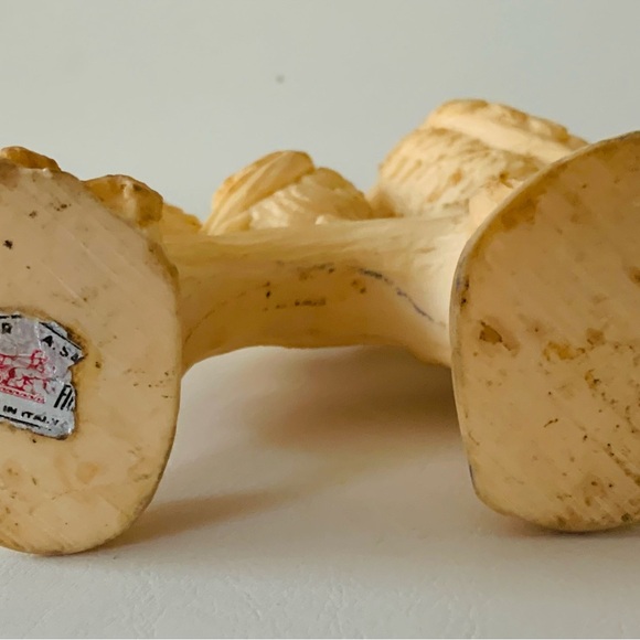 Santini 3 owls figurine Italy - Picture 8 of 9